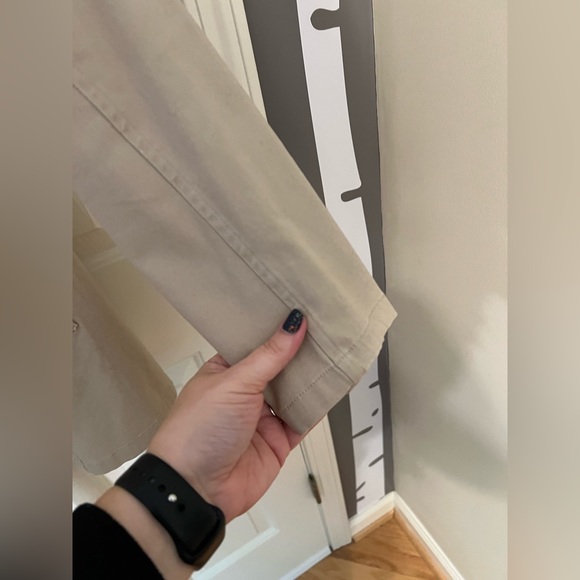 Torrid jacket size 2 women’s plus 1X 2X lightweight tan/khaki rain coat like new - Picture 5 of 11